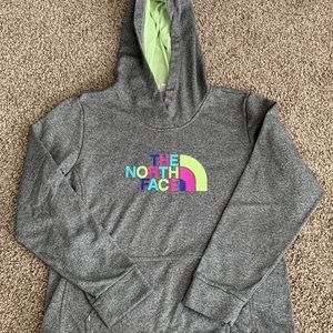 North Face Hoodie Sweatshirt size Lg